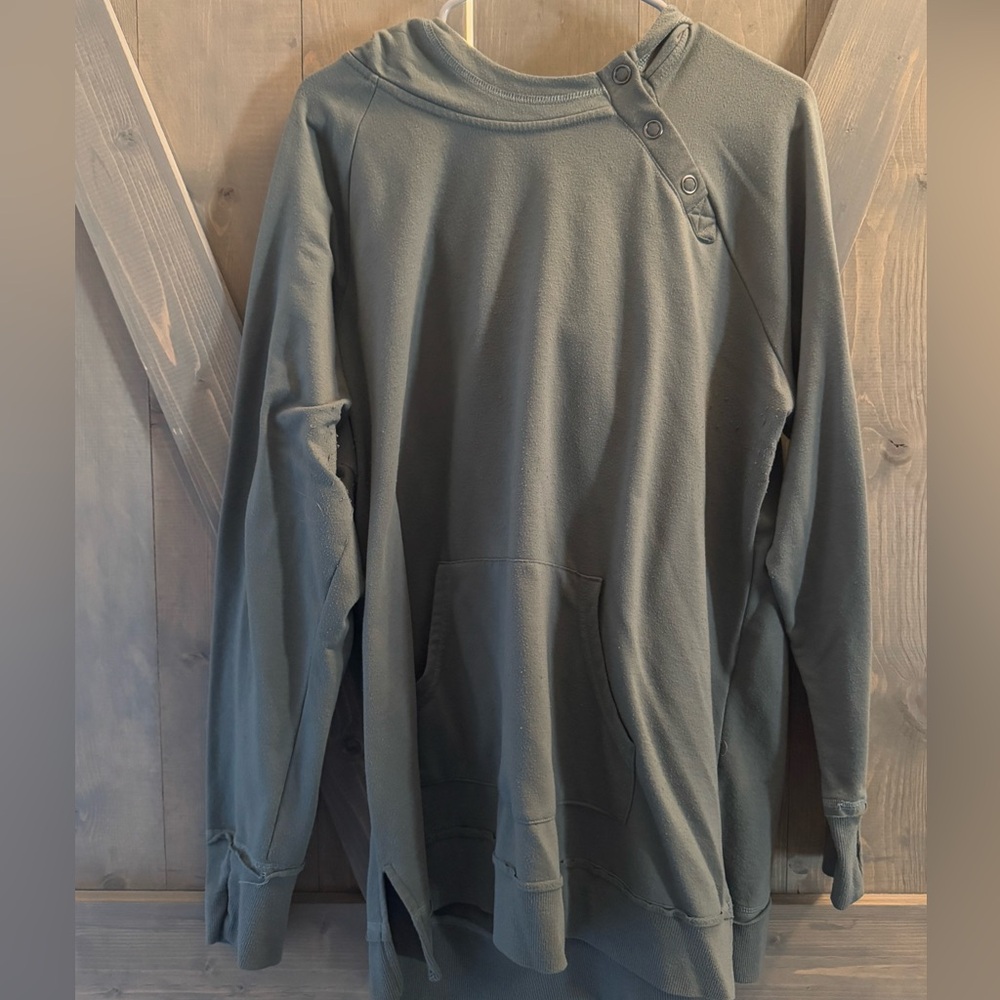 Women’s sweatshirt, size 2XL, green